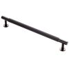 Lines Pull Handle 224mm c/c - Matt Black