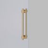 PULL BAR / MEDIUM 300MM / DOUBLE-SIDED / CAST / BRASS