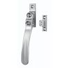 Locking Casement Fastener - Satin Chrome