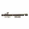 Atlantic Solid Brass Surface Door Bolt 8" - Polished Nickel