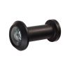 Door Viewer 180 Degree With Crystal Lens - Matt Black