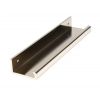 Polished Nickel 200mm Plain Edge Pull