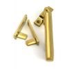 Polished Brass Night-Vent Locking Art Deco Fastener