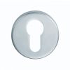 Serozzetta Euro Profile Escutcheon - Satin Chrome