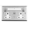 Eurolite Enhance Decorative Wifi Socket Satin Stainless Steel