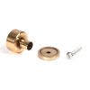 Polished Bronze Kelso Cabinet Knob - 25mm (Plain)