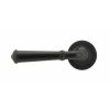 External Beeswax Regency Lever on Rose Set (Plain Rose) - Unsprung