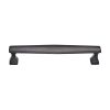 Heritage Brass Cabinet Pull Deco Design 160mm CTC Matt Black Finish