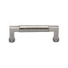 Heritage Brass Cabinet Pull Bauhaus Design 203mm CTC Satin Nickel Finish