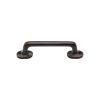 Black Iron Rustic Cabinet Pull Traditional Design 96mm CTC