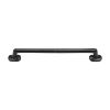 Black Iron Rustic Cabinet Pull Traditional Design 192mm CTC