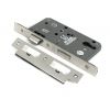 Polished Chrome Euro Din Sash Lock - 60mm Backset/72mm Centre