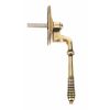 Aged Brass Reeded Espag - LH