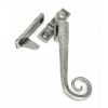 Pewter Locking Night-Vent Monkeytail Fastener - RH