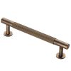 Lines Pull Handle 128mm c/c - Antique Brass