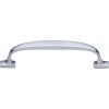 Heritage Brass Cabinet Pull Durham Design 128mm CTC Satin Chrome Finish