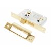 Electro Brassed 2Â½" Bathroom Mortice Lock