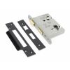 Black 3" Euro Profile Sash Lock