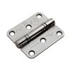 Enduro Grade 11 Ball Bearing Hinge Radius - Bright Stainless Steel (Pair)