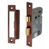 3" CE 3 Lever Mortice Sash Lock FD60 - Aged Bronze