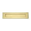 Heritage Brass Letterplate 13" x 3" Polished Brass finish