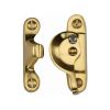 Heritage Brass Fitch Pattern Sash Fastener Lockable Unlacquered Brass Finish