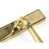 Aged Brass Newbury Slimline Lever Espag. Lock Set