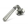 Pewter Newbury Lever on Rose Set (Art Deco)