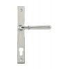 Polished Marine SS (316) Newbury Slimline Lever Espag. Lock Set