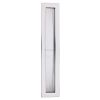 Reeded Rectangular Flush Pull 300 x 58mm Polished Chrome finish