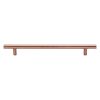 Heritage Brass Cabinet Pull Bar Design 203mm CTC Satin Rose Gold Finish