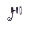 Curly Tail Casement Fastener - Black Antique