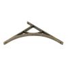 Burnished Brass Tyne Shelf Bracket (314mm x 250mm)