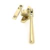 Polished Brass Night-Vent Locking Newbury Fastener (Steel Window)