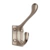 Heritage Brass Hat & Coat Hook Satin Nickel finish