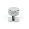 Polished Chrome Brompton Cabinet Knob - 32mm (Square)