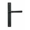 Matt Black Newbury Slimline Lever Espag. Latch Set