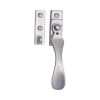 Heritage Brass Casement Window Fastener Wedge Pattern Weather Stripped Design Satin Chrome Finish