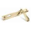 Polished Brass Hinton Slimline Lever Espag. Lock Set