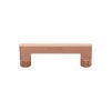 Heritage Brass Cabinet Pull Apollo Design 96mm CTC Satin Rose Gold Finish