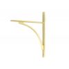 Satin Brass Apperley Shelf Bracket (260mm x 200mm)