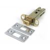 Satin Chrome 3" Heavy Duty Tubular Deadbolt