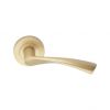 Mercury Lever Door Handle Satin Brass