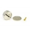 Polished Nickel Judd Cabinet Knob - 38mm (Plain)