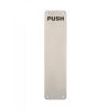 Finger Plate Push - Satin Stainless Steel