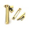 Aged Brass Locking Art Deco Fastener - LH