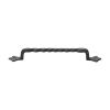 Rustic Dark Bronze Cabinet Pull Twist Design 202mm