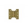 Atlantic (Solid Brass) Parliament Hinges 4" x 2" x 4mm - Satin Brass (Pair)