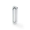 Alexander & Wilks - Radius Sliding Door Edge Pull - Polished Chrome