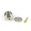 Polished Nickel Brompton Cabinet Knob - 32mm (Plain)